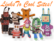 check out our LoveFest 2008 collaboration artists' paper toys...